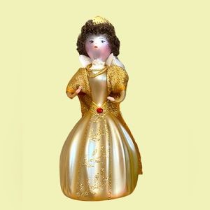 Vintage deCarlini Italian blown glass Queen ornament